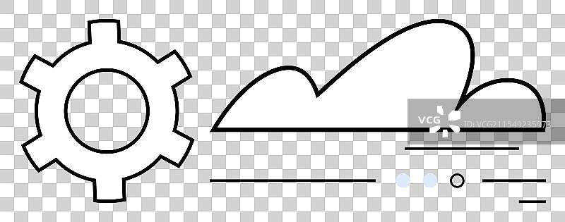 云计算与技术齿轮图片素材