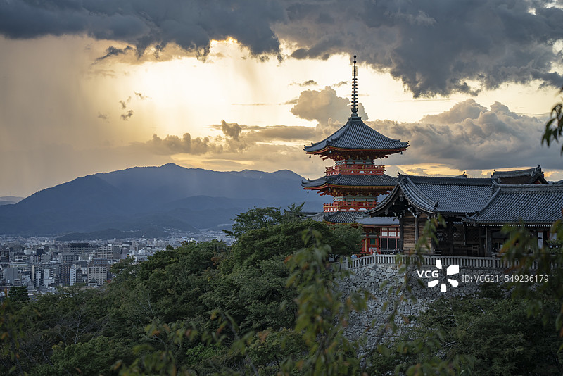 京都清水寺图片素材