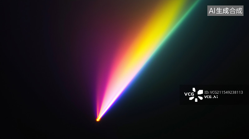 【AI数字艺术】彩色抽象背景的全帧拍摄图片素材