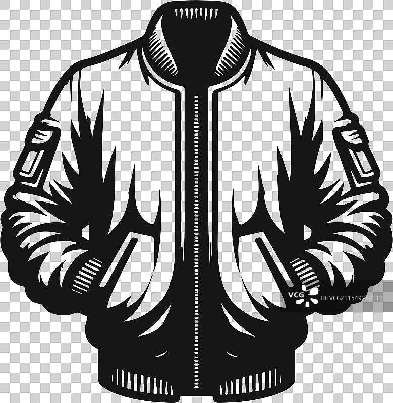 男士休闲服装飞行员夹克图片素材