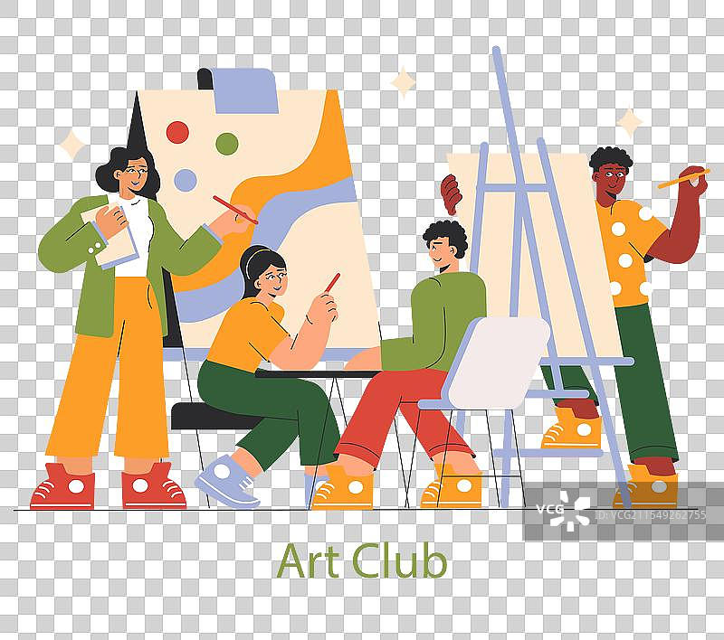 加入我们，共同体验一场富有创意和真正鼓舞人心的艺术活动。图片素材