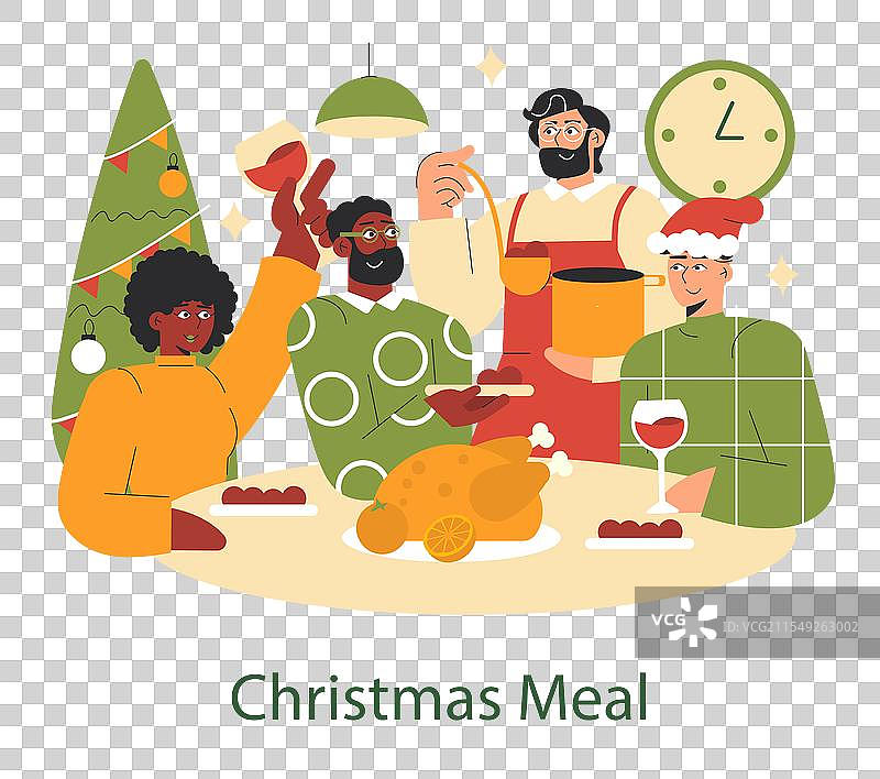 圣诞节平面设计图片素材