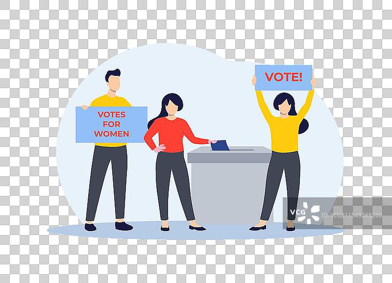 女性投票权图片素材