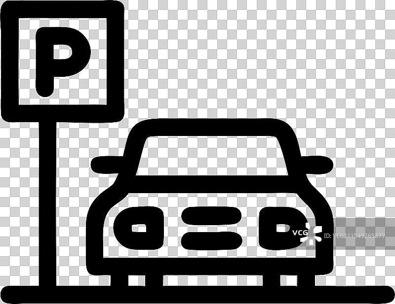 停车图标图片素材