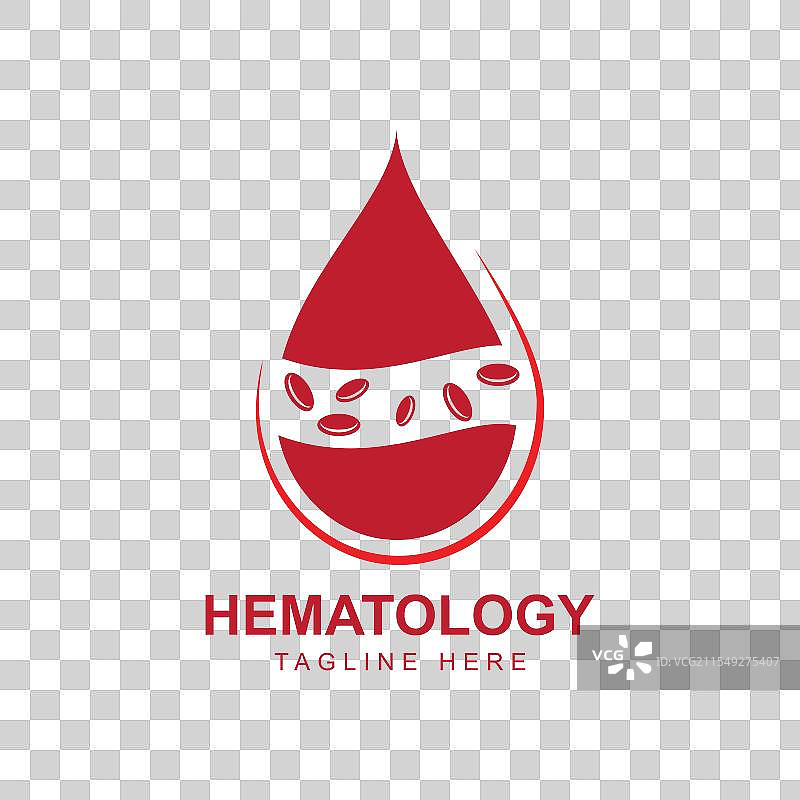 血液学标志设计模板图片素材