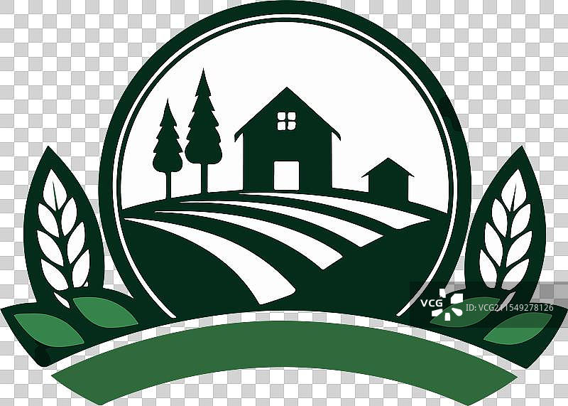 农业农场标志设计图片素材