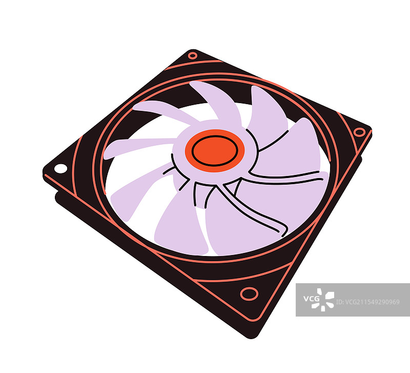 电脑散热风扇图片素材