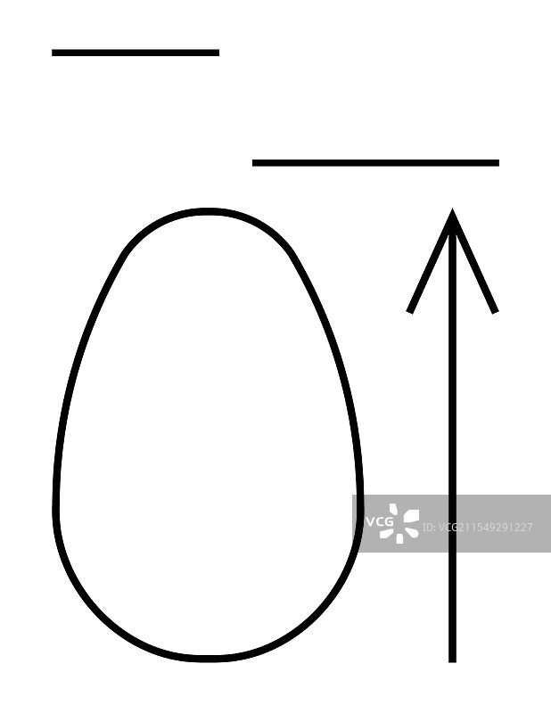 带有箭头和线条元素的抽象形状图片素材