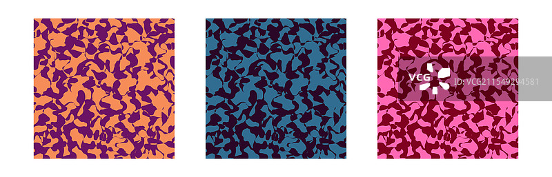 彩色迷彩图案图片素材