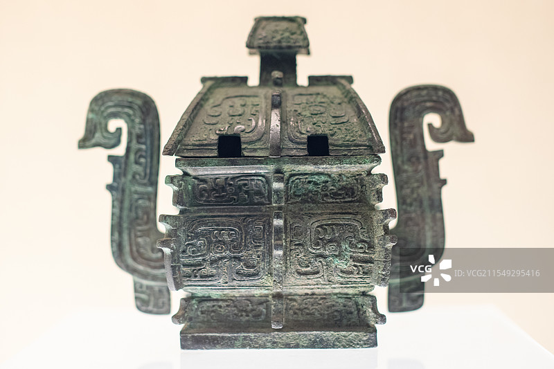 上海博物馆观赏记录图片素材