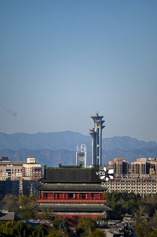 奥林匹克塔远景图片素材