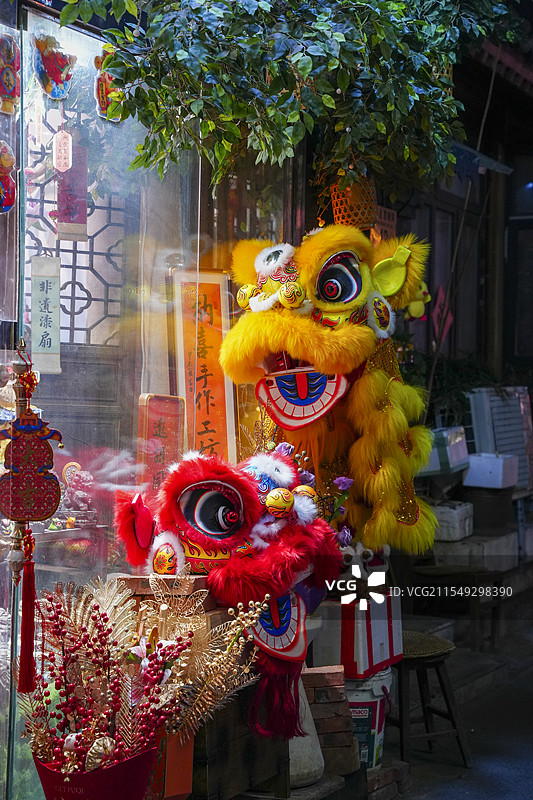 五道营胡同的年味儿图片素材