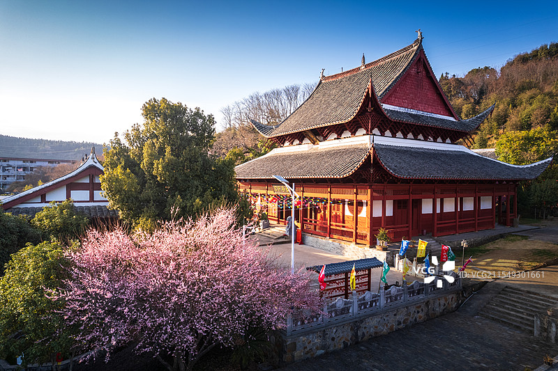 福建建瓯，春季东岳庙图片素材
