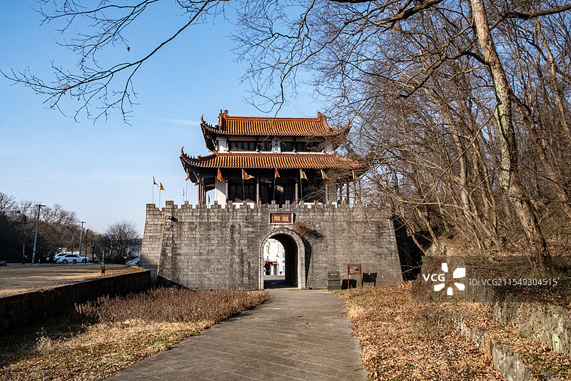 安徽马鞍山市含山县伍子胥过昭关风景区图片素材