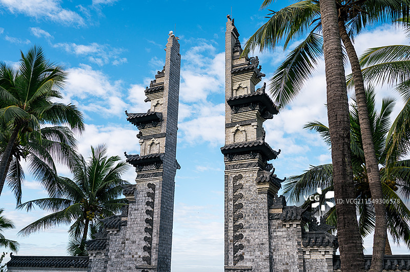 大小洞天南海福门图片素材