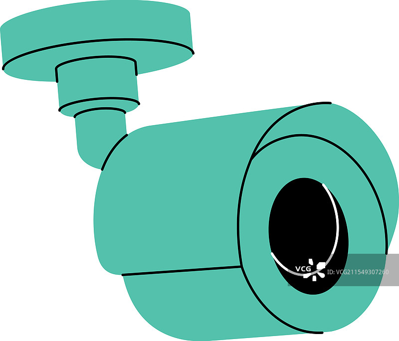 视频间谍摄像头安全监控系统图片素材