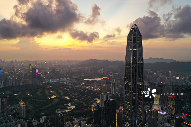 深圳金融中心图片素材