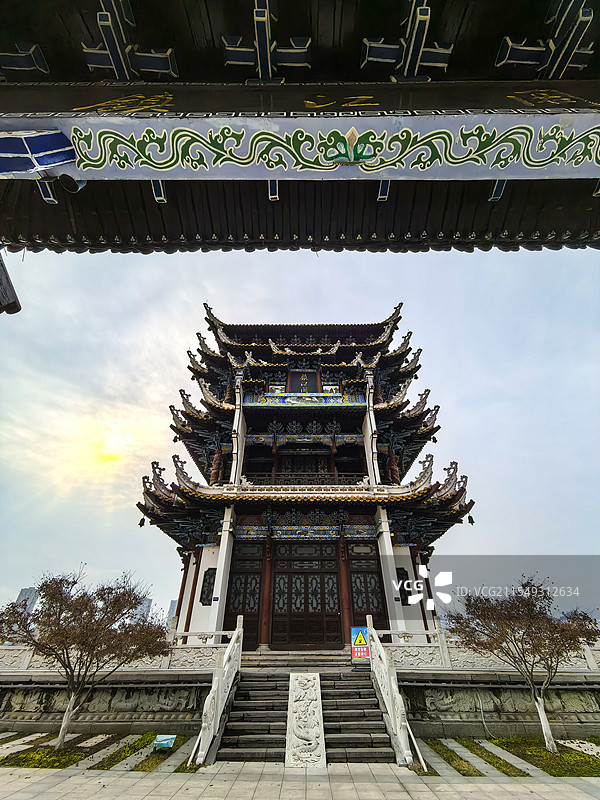 湖北宜昌镇江阁风光图片素材