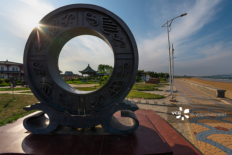 青岛琅琊台龙湾盛景图片素材