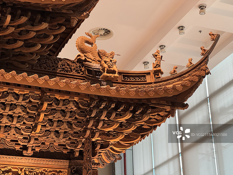 上海土山湾博物馆中国牌楼图片素材