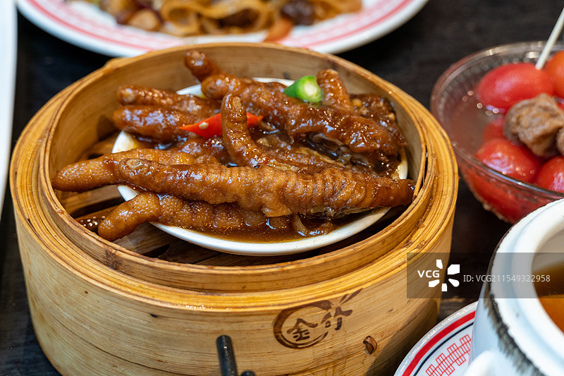 卤鸡爪图片素材