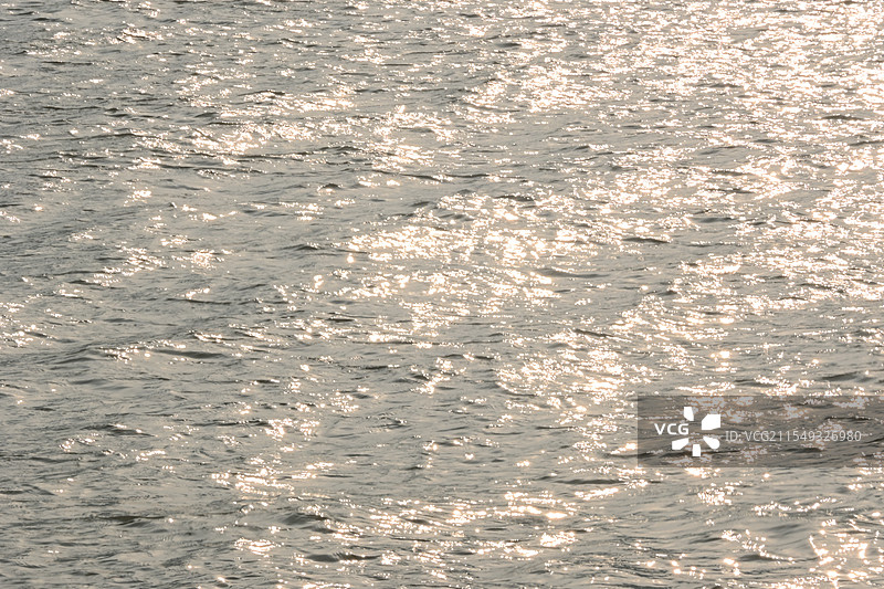 星芒点点的黄浦江江面图片素材