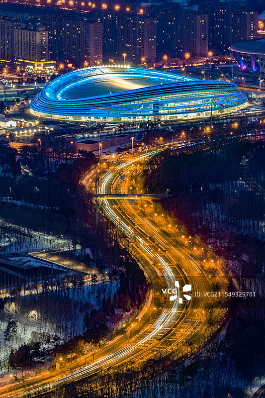 冰丝带与金丝带图片素材