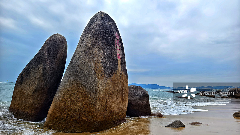 三亚南天一柱图片素材