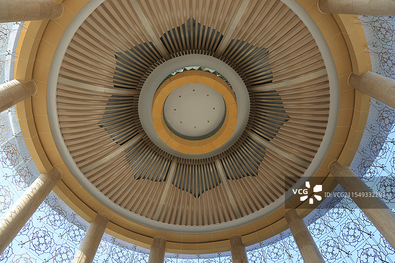 西安博物院的穹顶图片素材