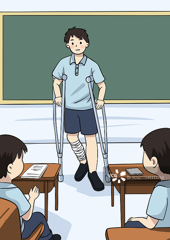 交通安全宣传四格漫画图片素材