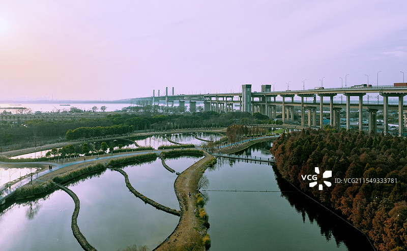 安徽芜湖长江一桥图片素材