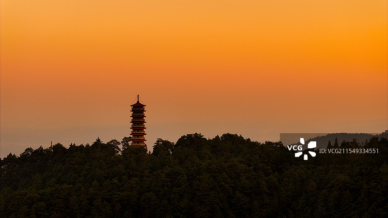 南岳衡山 金刚舍利塔图片素材