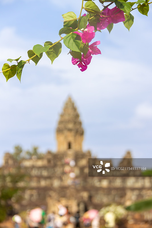 柬埔寨暹粒吴哥窟罗洛士群图片素材