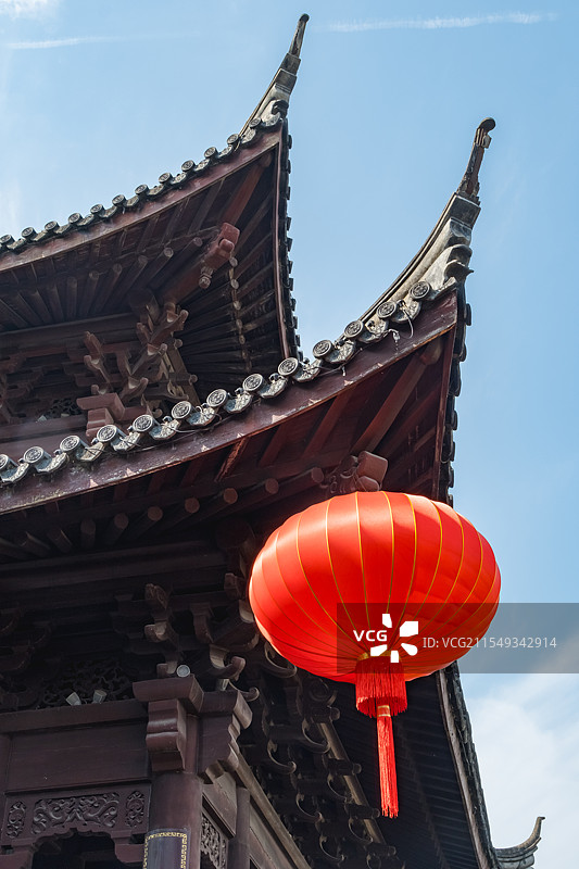 亭台一角图片素材