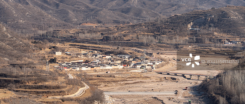 井陉山村图片素材
