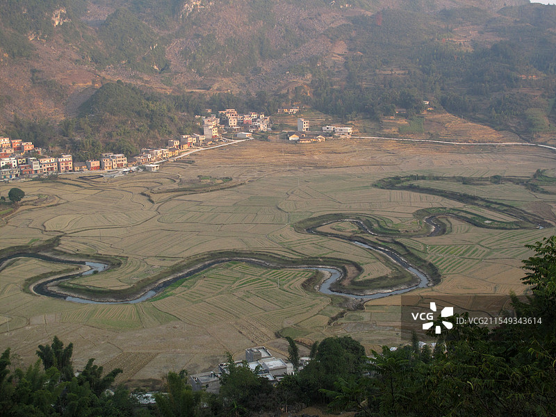 广西河池市巴马县巴马命河风景图片素材