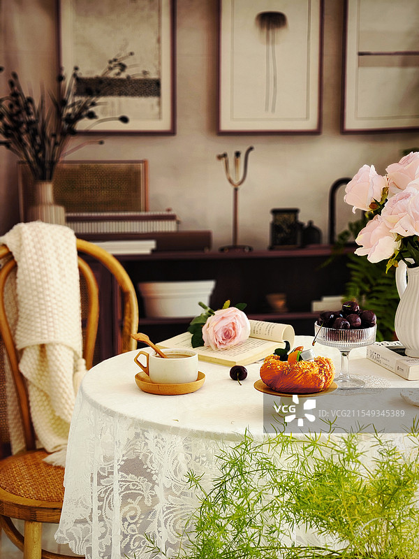 下午茶时光图片素材