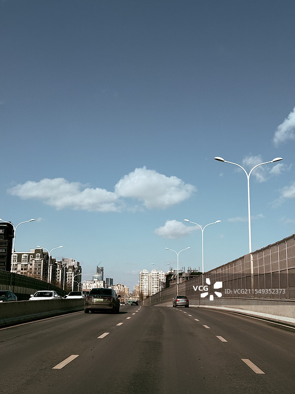 道路高架桥图片素材