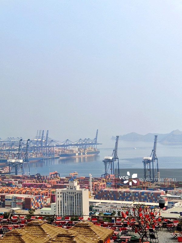 盐田港观景台图片素材