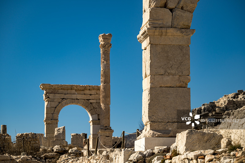 土耳其萨加拉索斯古城Sagalassos图片素材