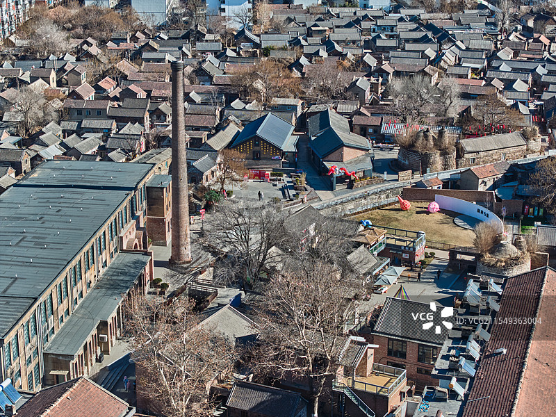 淄博颜神古镇图片素材