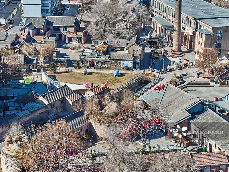 淄博颜神古镇图片素材