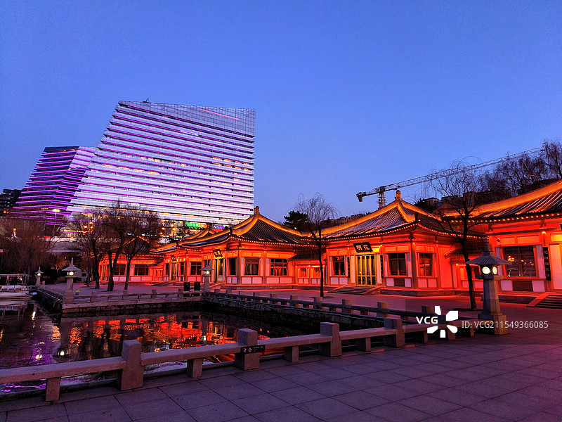 唐式建筑群图片素材