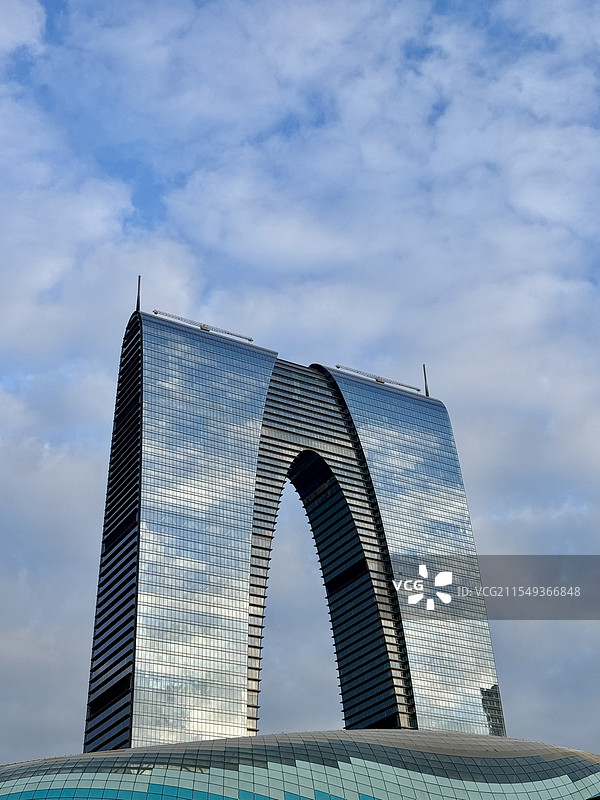 苏州东方之门图片素材