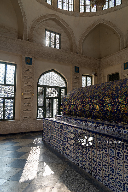 新疆喀什-玉素甫·哈斯·哈吉甫陵墓图片素材