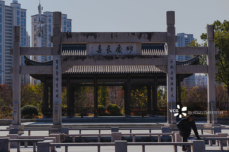 鳌江九叠河公园图片素材