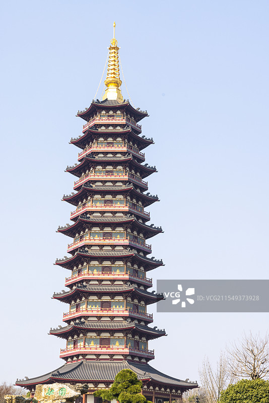 金华万佛塔图片素材