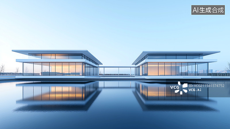 【AI数字艺术】未来感建筑汽车广告背景图图片素材