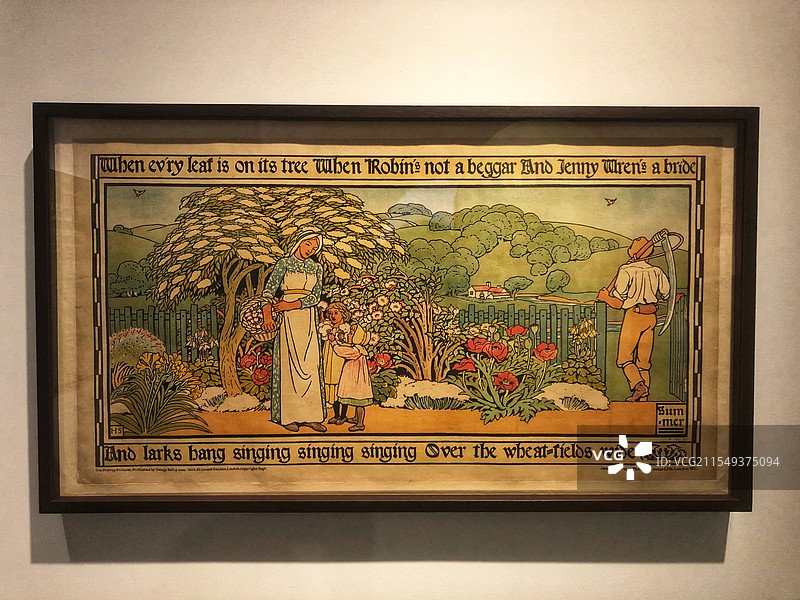 加拿大阿尔伯塔博物馆藏英国工艺美术运动藏品图片素材