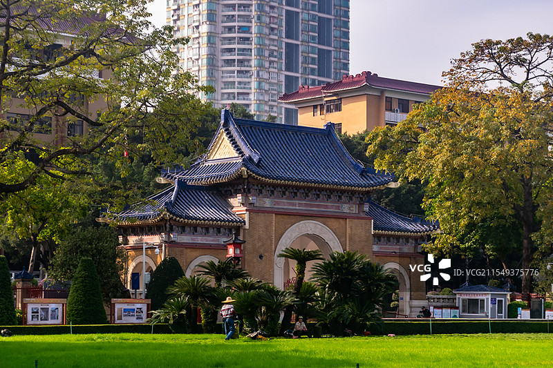 广州中山纪念堂图片素材